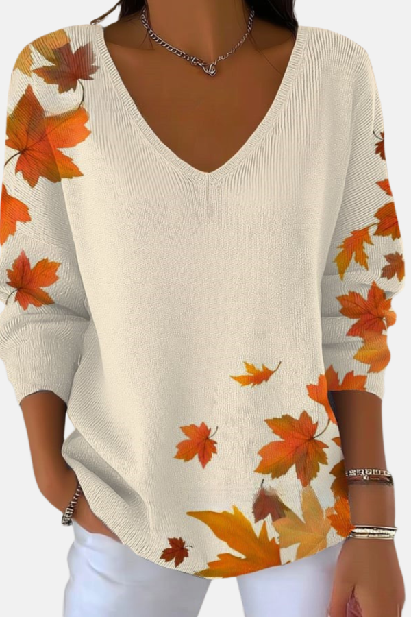 EVELYN | JERSEY DE CUELLO EN V