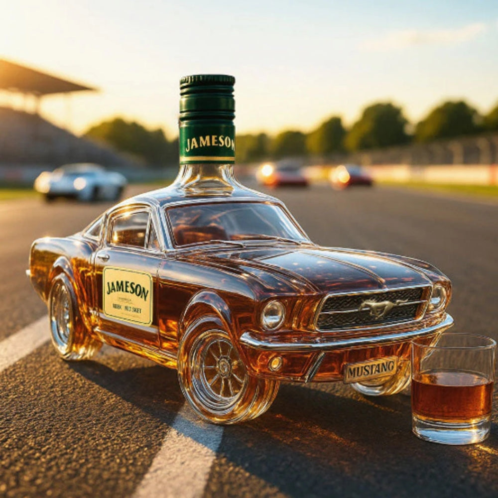 BOTELLA DE WHISKY PREMIUM | EDICIÓN MUSTANG
